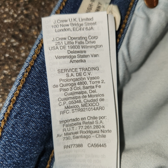 Madewell Size 33P 10" High Rise Skinny Jeans With Tencel/Lyocell Blend Stretchy - Picture 9 of 12